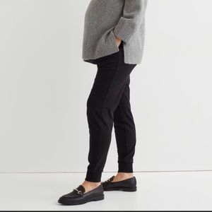 H&M MAMA( maternity ) joggers, black, small,
